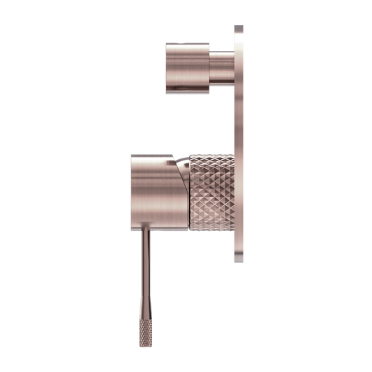 OPAL SHOWER MIXER WITH DIVERTOR BRUSHED BRONZE