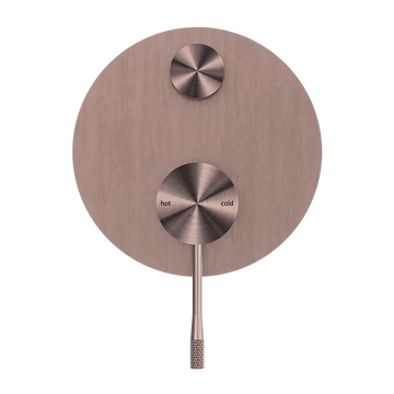 Opal Shower Mixer With Divertor Brushed Bronze