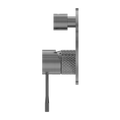 OPAL SHOWER MIXER WITH DIVERTOR GRAPHITE