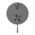 OPAL SHOWER MIXER WITH DIVERTOR GRAPHITE