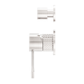 OPAL SHOWER MIXER WITH DIVERTOR SEPARATE PLATE BRUSHED NICKEL