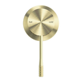 OPAL SHOWER MIXER 60MM PLATE BRUSHED GOLD