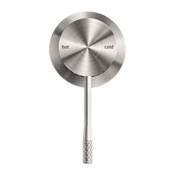 Opal Shower Mixer 60MM Plate Brushed Nickel