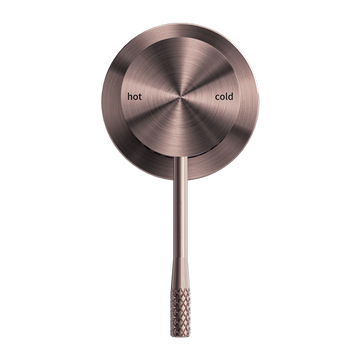 Opal Shower Mixer 60MM Plate Brushed Bronze