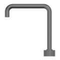OPAL PROGRESSIVE TALL BASIN SET GRAPHITE