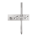 OPAL PROGRESSIVE SHOWER SYSTEM WITH SPOUT 230/250MM BRUSHED NICKEL