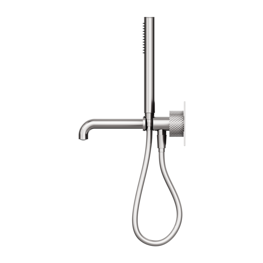 OPAL PROGRESSIVE SHOWER SYSTEM WITH SPOUT 230/250MM BRUSHED NICKEL