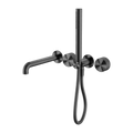 OPAL PROGRESSIVE SHOWER SYSTEM SEPARATE PLATE WITH SPOUT 230/250MM GRAPHITE