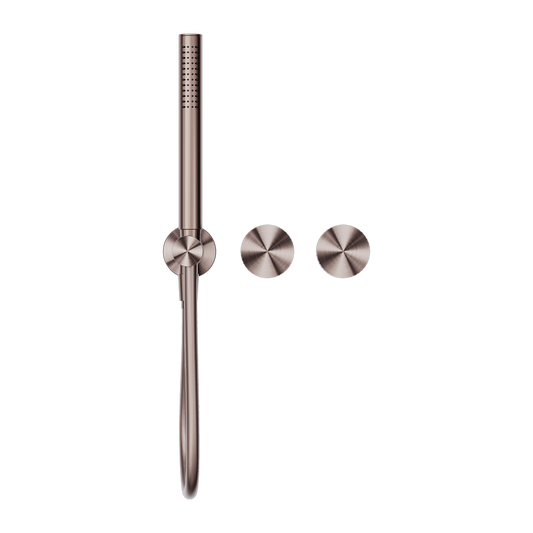 OPAL PROGRESSIVE SHOWER SYSTEM SEPARATE PLATE BRUSHED BRONZE