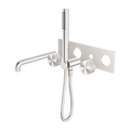 OPAL PROGRESSIVE SHOWER SYSTEM WITH SPOUT 230/250MM TRIM KITS ONLY BRUSHED NICKEL