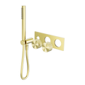 OPAL PROGRESSIVE SHOWER SYSTEM TRIM KITS ONLY BRUSHED GOLD