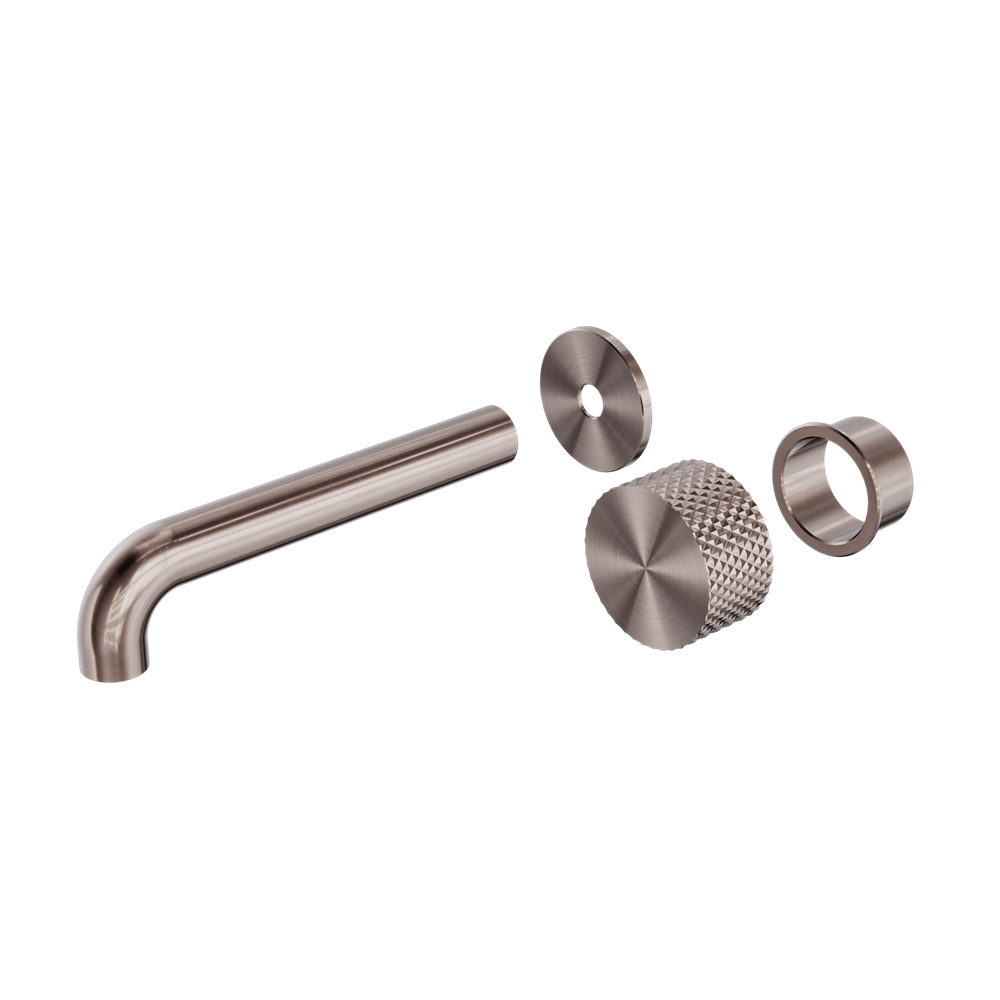 OPAL PROGRESSIVE WALL BASIN/BATH SET TRIM KITS ONLY 120/160/185/230/260MM SPOUT BRUSHED BRONZE
