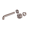 OPAL PROGRESSIVE WALL BASIN/BATH SET TRIM KITS ONLY 120/160/185/230/260MM SPOUT BRUSHED BRONZE