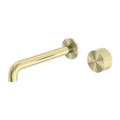 OPAL PROGRESSIVE WALL BASIN/BATH SET 120/160/185/230/260MM BRUSHED GOLD