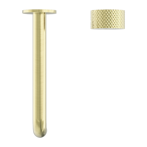 OPAL PROGRESSIVE WALL BASIN/BATH SET 120/160/185/230/260MM BRUSHED GOLD