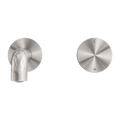OPAL PROGRESSIVE WALL BASIN/BATH SET 120/160/185/230/260MM BRUSHED NICKEL