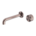 OPAL PROGRESSIVE WALL BASIN/BATH SET 120/160/185/230/260MM BRUSHED BRONZE