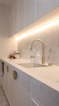 OPAL PROGRESSIVE PULL OUT KITCHEN SET BRUSHED GOLD