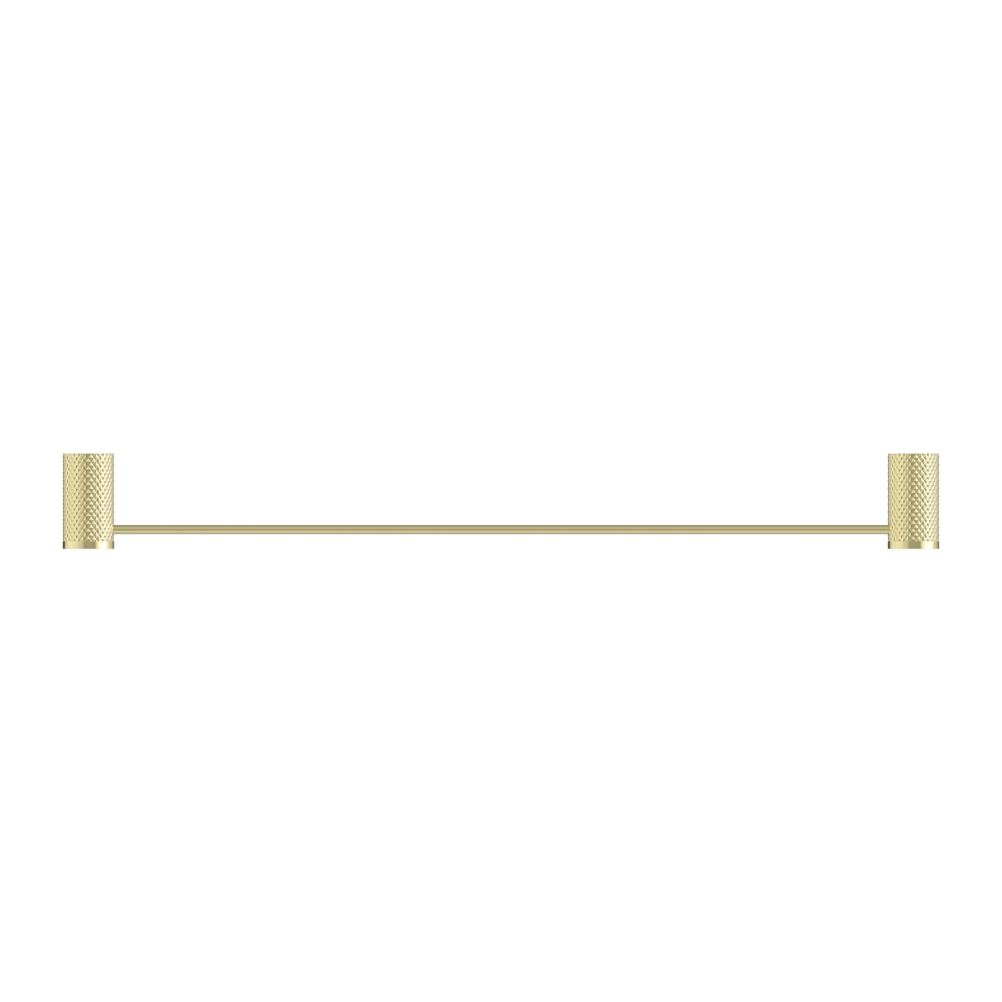 OPAL SINGLE TOWEL RAIL 600/800MM BRUSHED GOLD