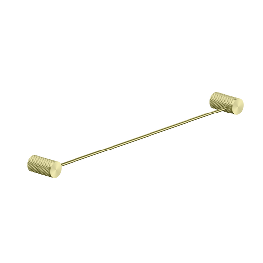 OPAL SINGLE TOWEL RAIL 600/800MM BRUSHED GOLD
