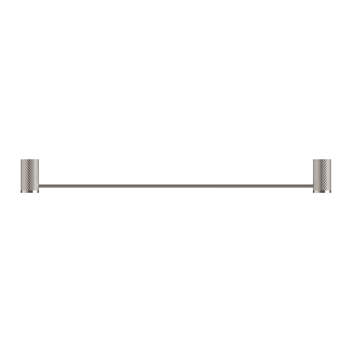 OPAL SINGLE TOWEL RAIL 600/800MM BRUSHED NICKEL