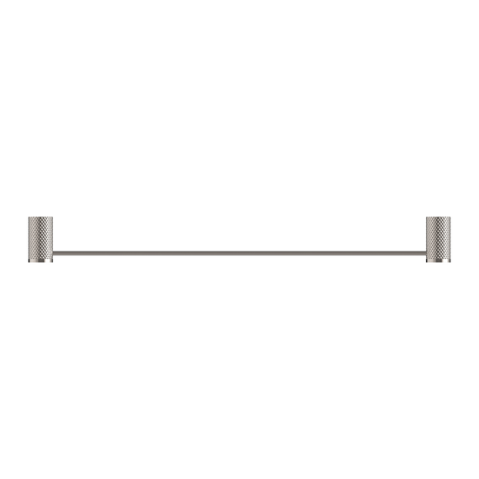 OPAL SINGLE TOWEL RAIL 600/800MM BRUSHED NICKEL
