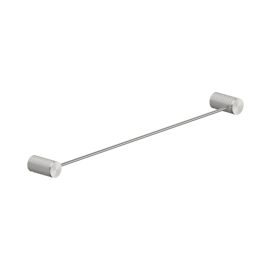 OPAL SINGLE TOWEL RAIL 600/800MM BRUSHED NICKEL