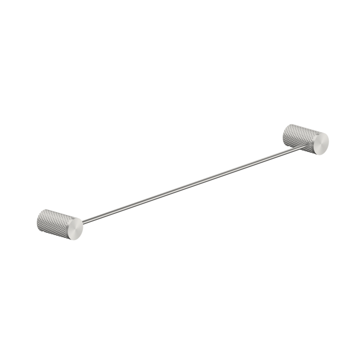 Opal Single Towel Rail 600/800MM Brushed Nickel