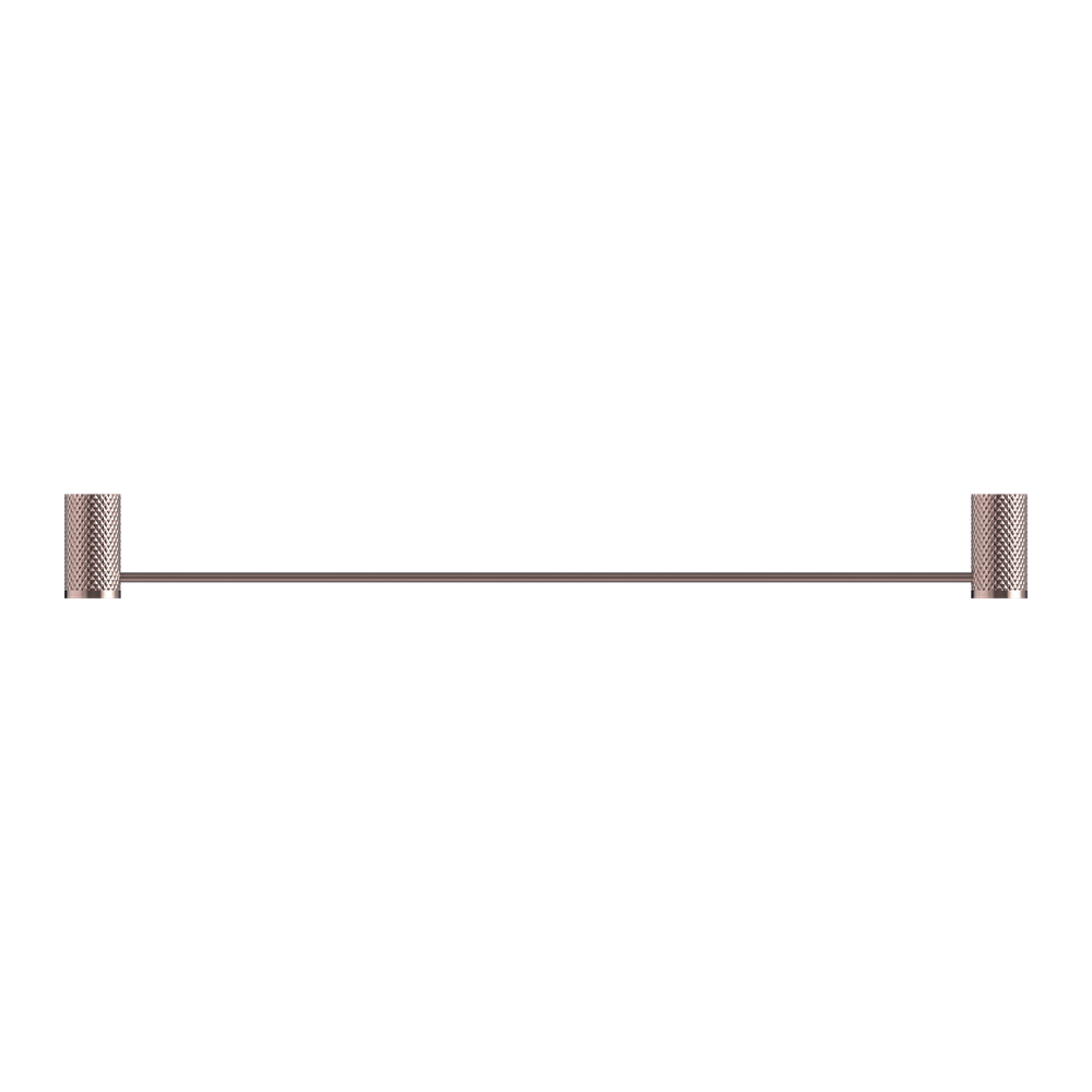OPAL SINGLE TOWEL RAIL 600/800MM BRUSHED BRONZE