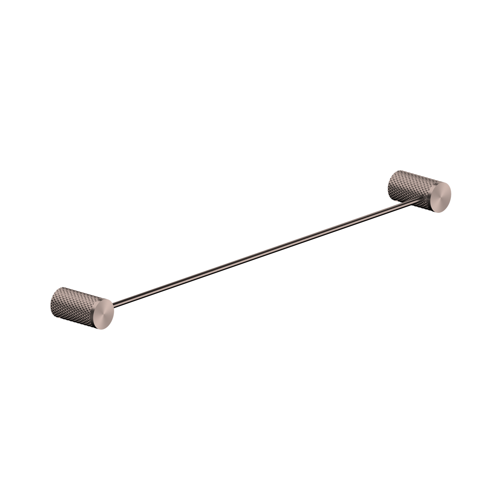 OPAL SINGLE TOWEL RAIL 600/800MM BRUSHED BRONZE