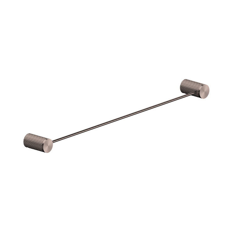 Opal Single Towel Rail 600/800MM Brushed Bronze