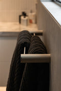 OPAL DOUBLE TOWEL RAIL 600/800MM BRUSHED NICKEL