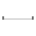 OPAL SINGLE TOWEL RAIL 600/800MM GRAPHITE