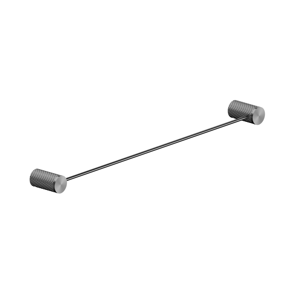 OPAL SINGLE TOWEL RAIL 600/800MM GRAPHITE