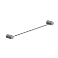 OPAL SINGLE TOWEL RAIL 600/800MM GRAPHITE