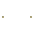 OPAL DOUBLE TOWEL RAIL 600/800MM BRUSHED GOLD