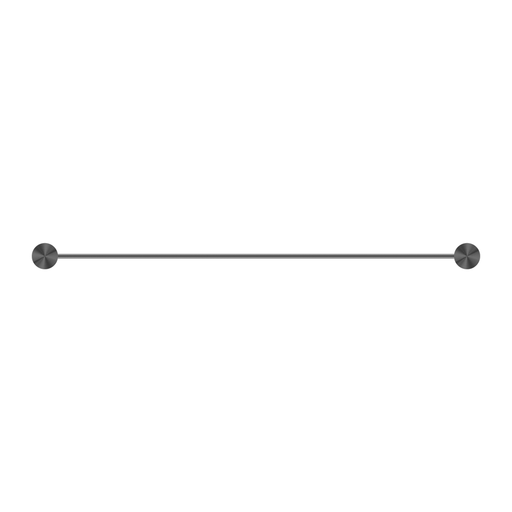 Opal Double Towel Rail 600/800MM Graphite — Gunmetal