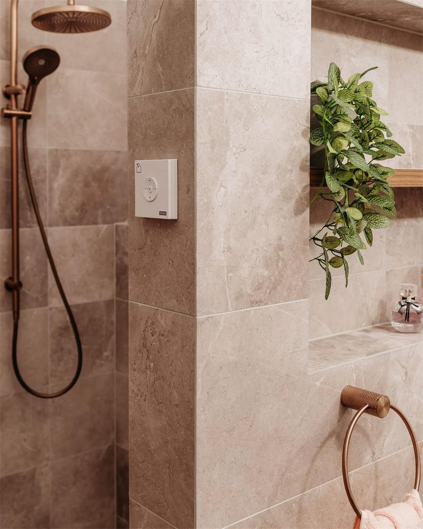 OPAL TOWEL RING BRUSHED BRONZE