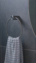 Nero Opal Towel Ring Graphite - Towel Rings