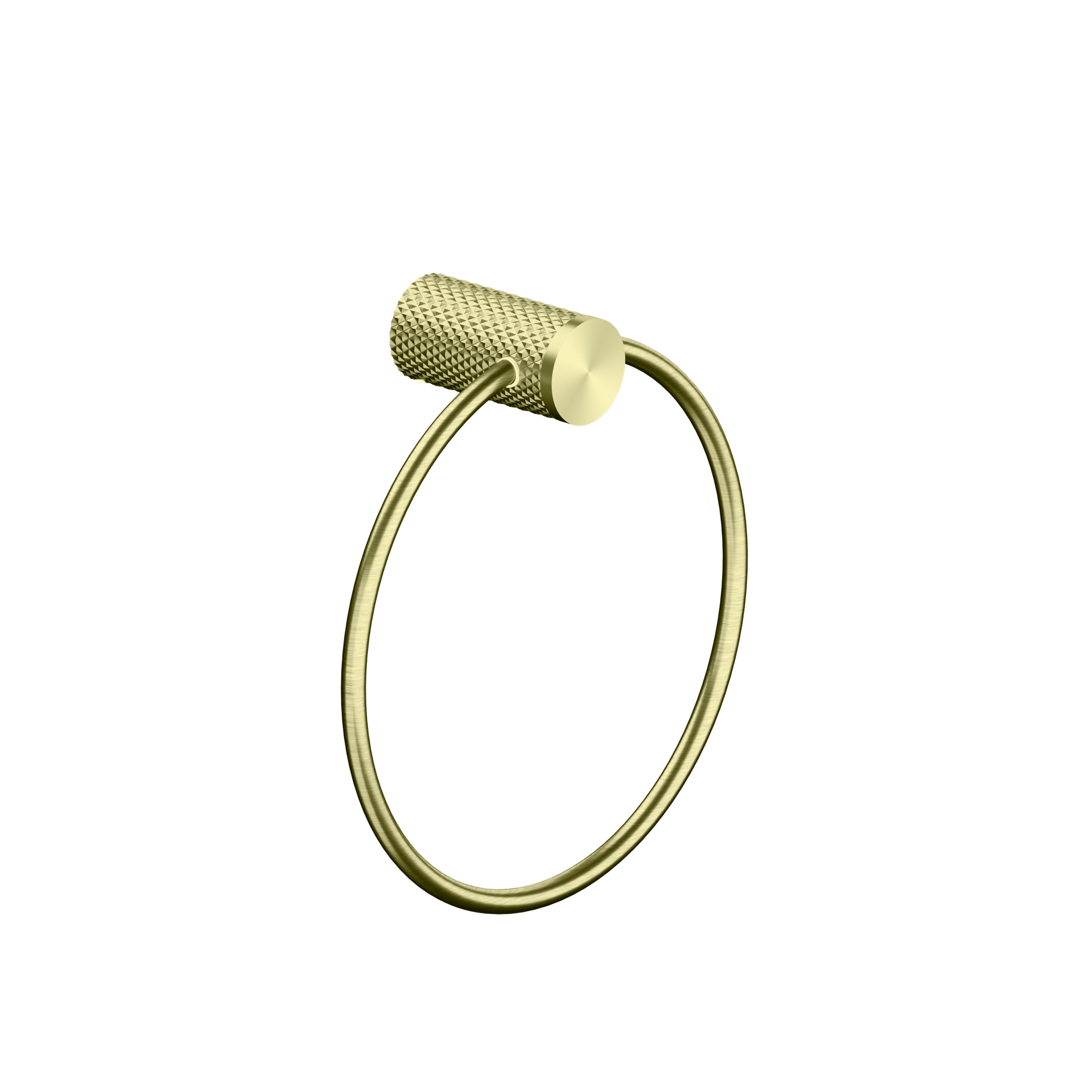 OPAL TOWEL RING BRUSHED GOLD
