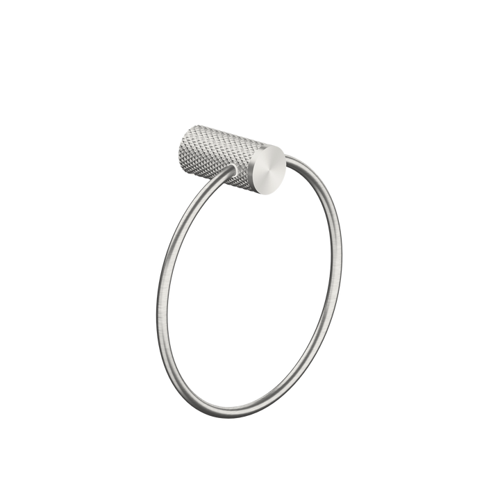 Opal Towel Ring Brushed Nickel — Hand Towel Rails, Towel Rings, Racks & Ladders