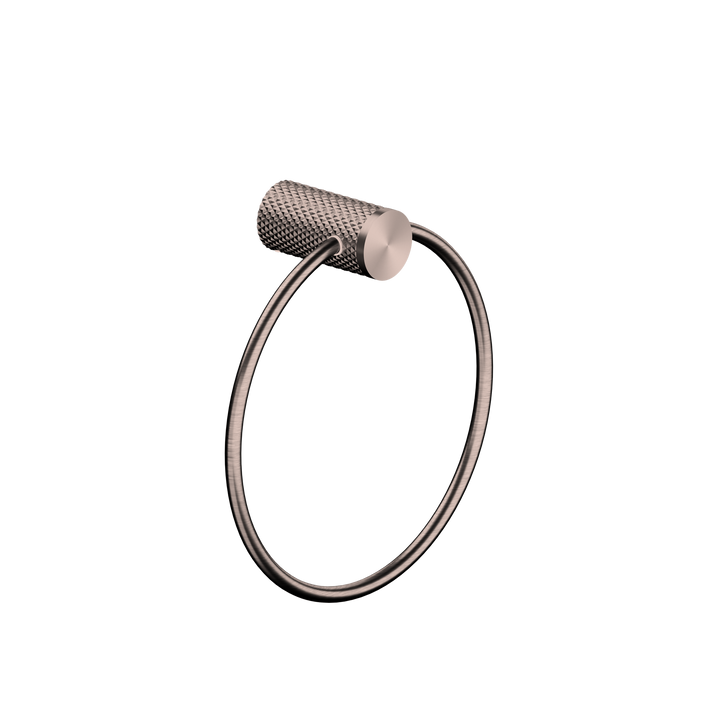 Opal Towel Ring Brushed Bronze — Hand Towel Rails, Towel Rings, Racks & Ladders