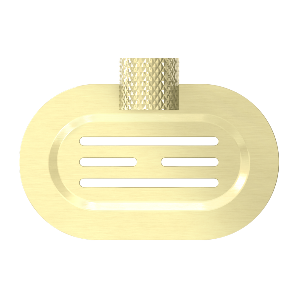 Opal Soap Dish Holder Brushed Gold — Gold & Brass, Soap Dishes & Dispensers