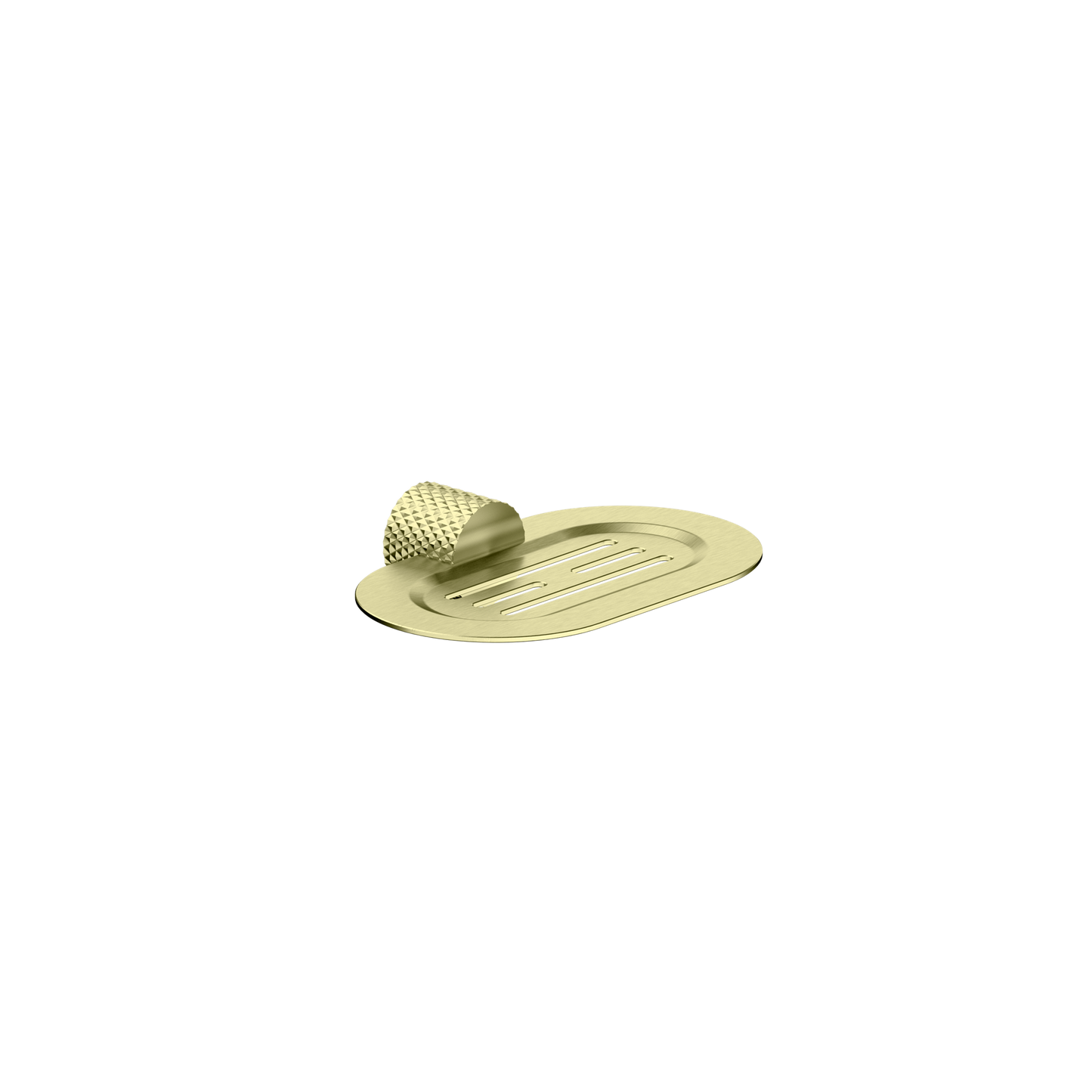 OPAL SOAP DISH HOLDER BRUSHED GOLD