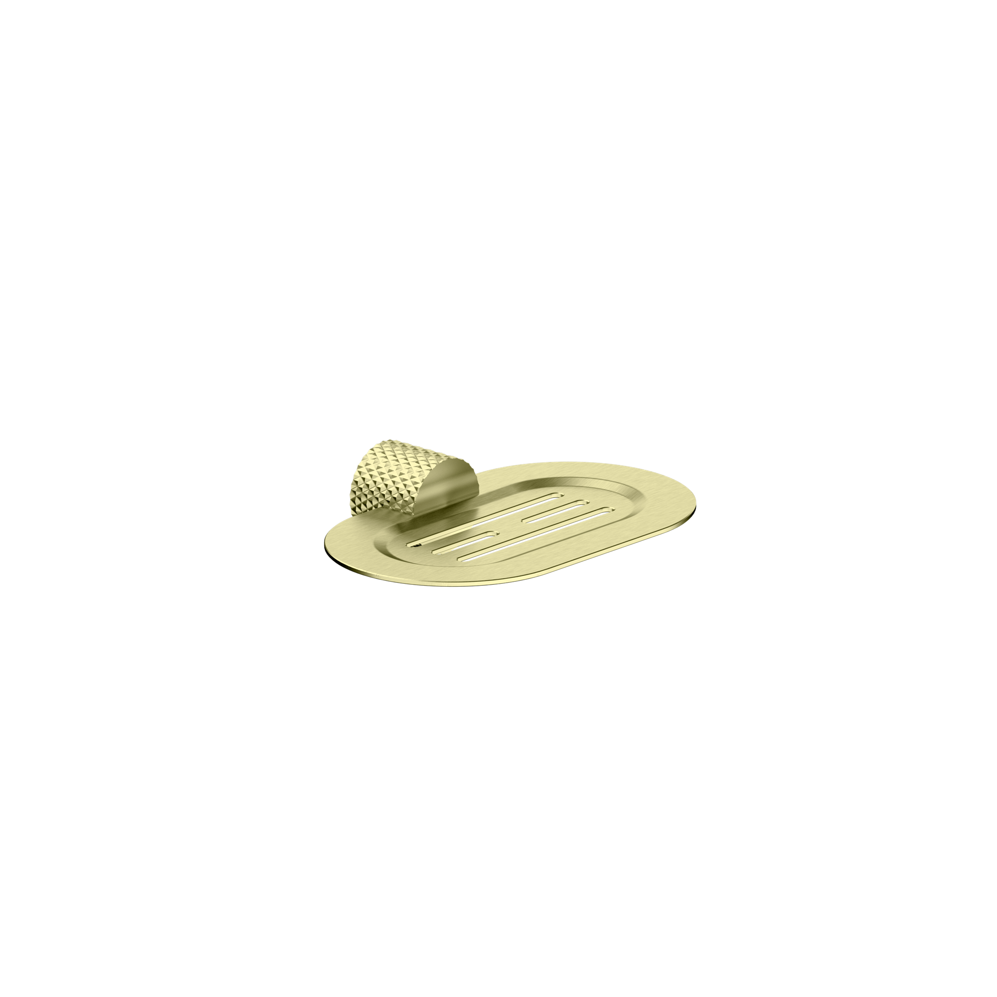 OPAL SOAP DISH HOLDER BRUSHED GOLD
