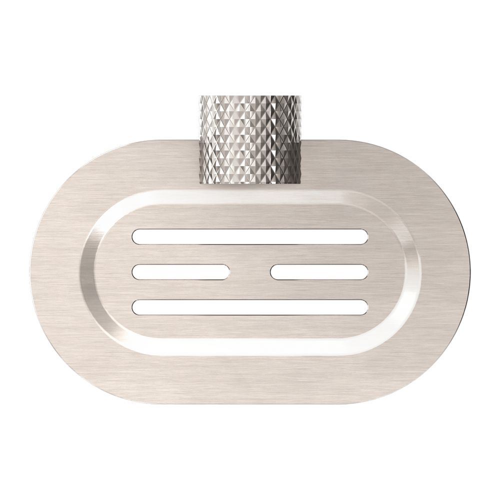 Opal Soap Dish Holder Brushed Nickel — Soap Dishes & Dispensers