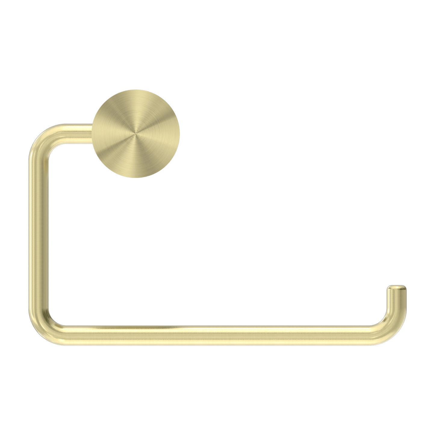 OPAL TOILET ROLL HOLDER BRUSHED GOLD