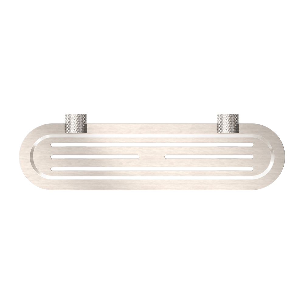 Opal Metal Shower Shelf Brushed Nickel — Shelves