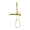 KARA PROGRESSIVE SHOWER SYSTEM WITH SPOUT 230/250MM BRUSHED GOLD