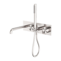 KARA PROGRESSIVE SHOWER SYSTEM WITH SPOUT 230/250MM BRUSHED NICKEL